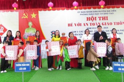 Hội thi “Bé với an toàn giao thông” năm học 2023- 2024